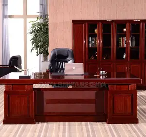 Office Tables:1.6 Meters Executive Premium Boss Wood Table
