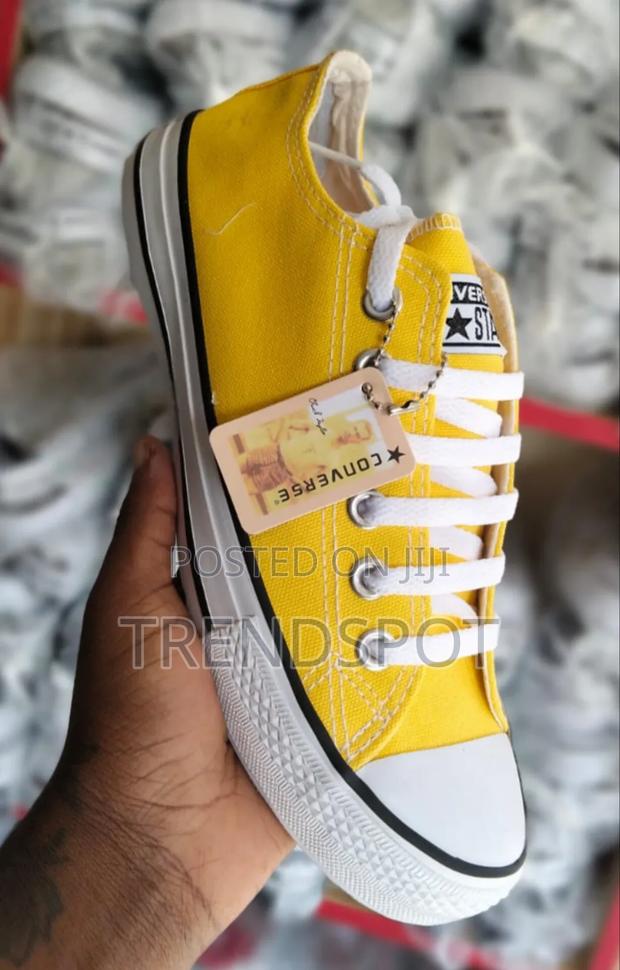 Yellow*Leather__ Converse* 36-41 at 1200 Available - thumbnail 2