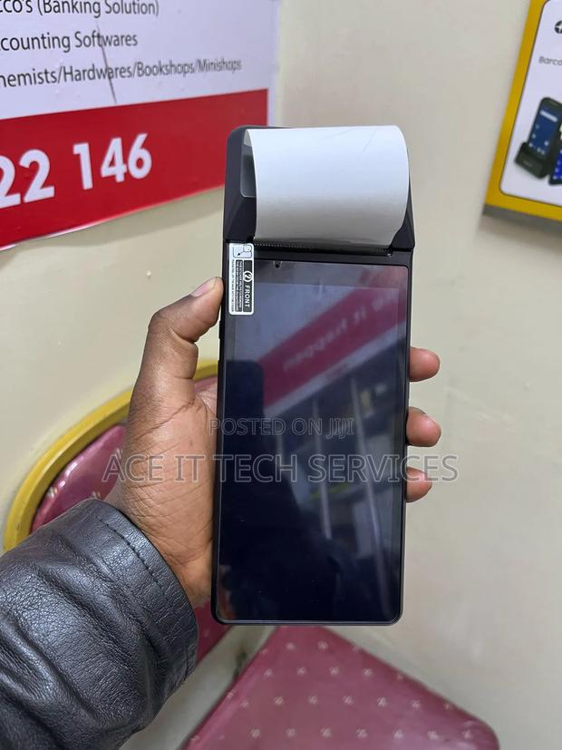 Compact Android POS With Bluetooth Printer - main view