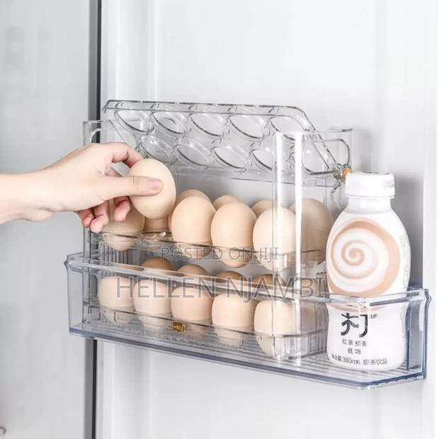Autoflip Fridge Egg Storage Plastic Box - main view