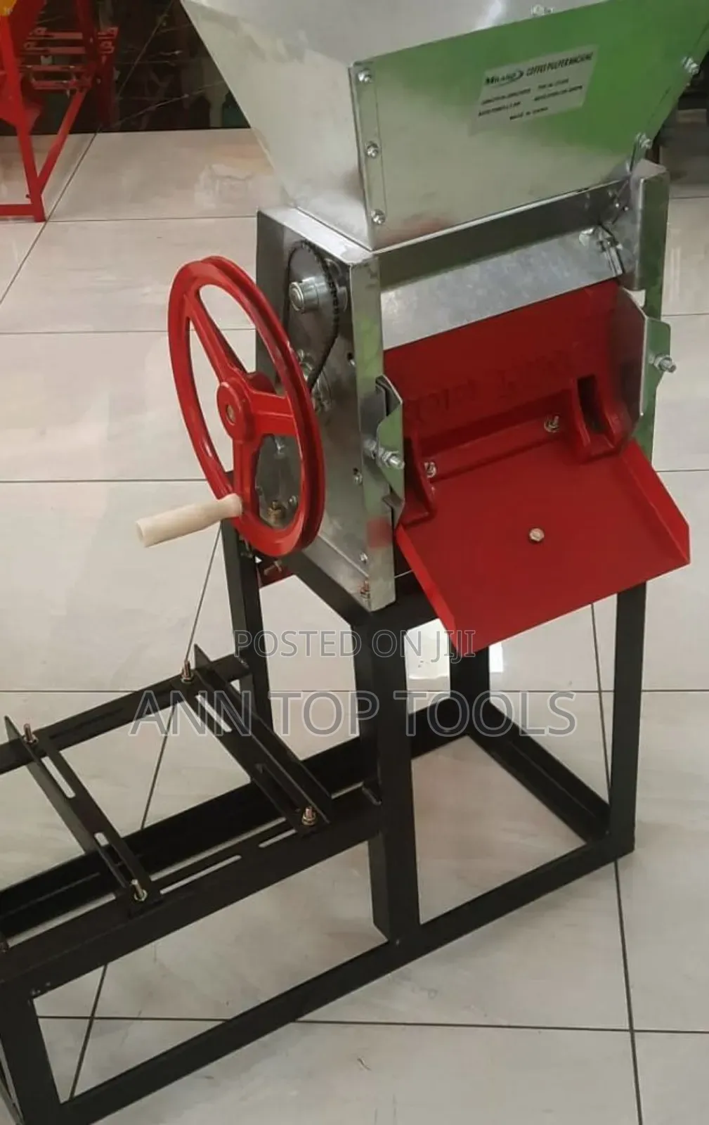 Milano Italia Coffee Pulper Machine Without Electric Motor
