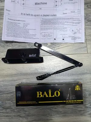 Balo Black Door Closer