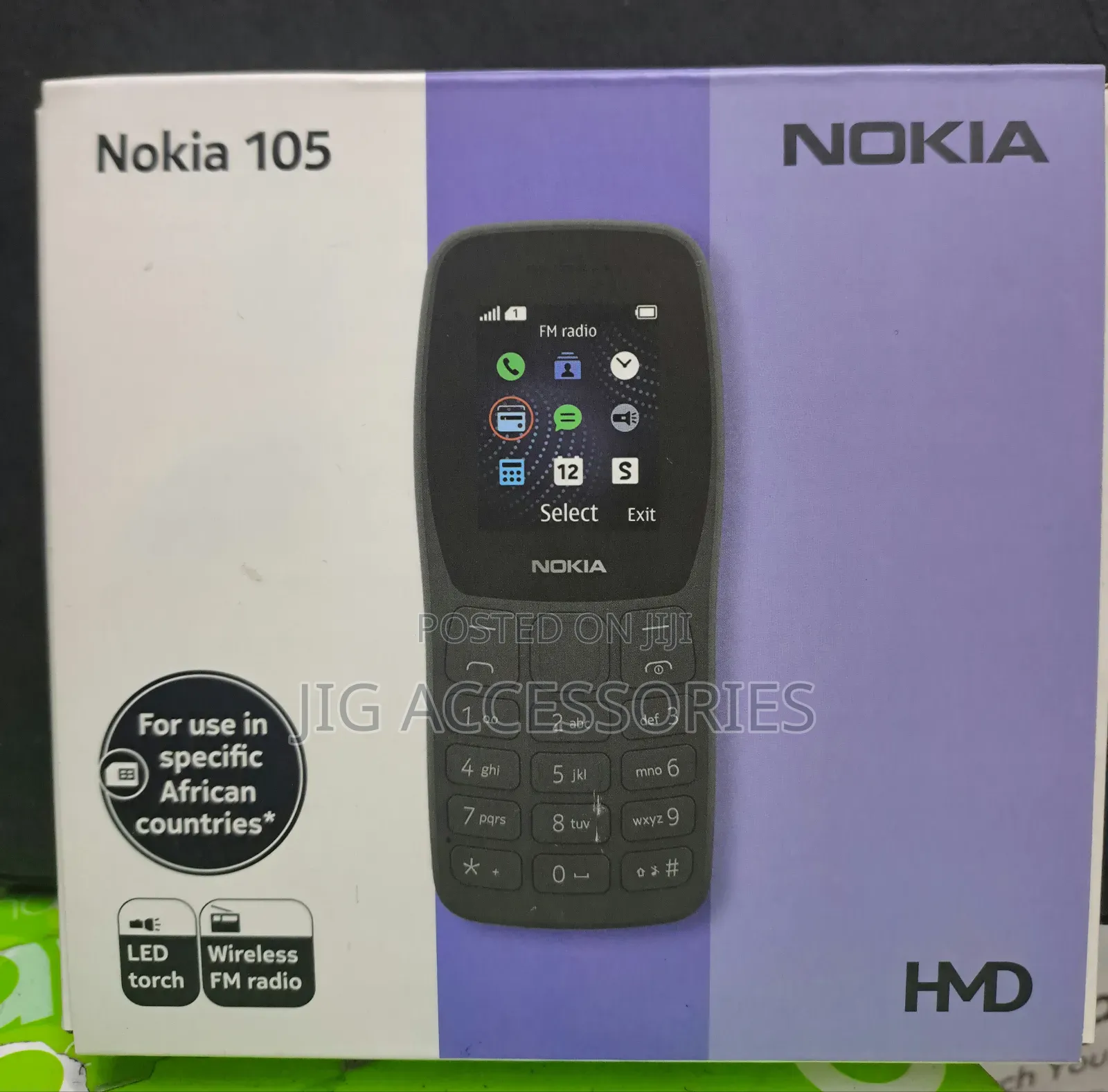 New Nokia 105 Black