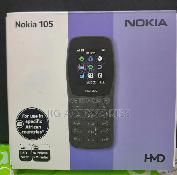 New Nokia 105 Black - thumbnail 2