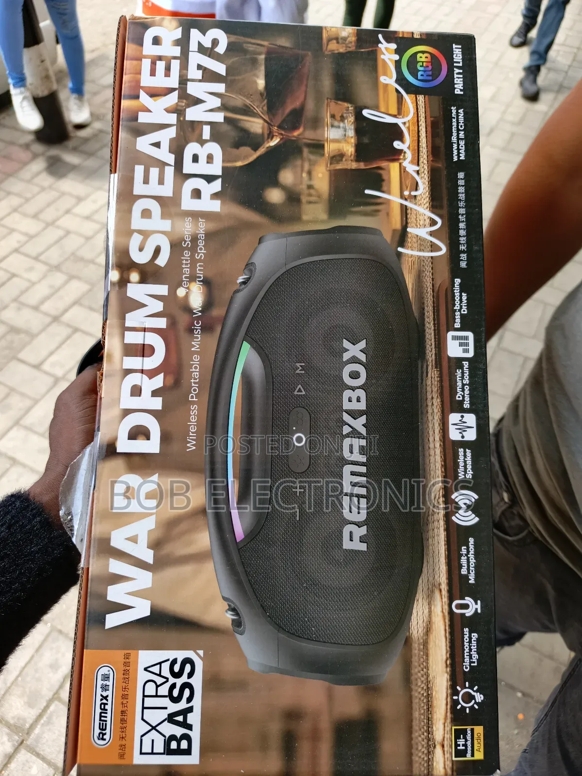 Remax Bluetooth M73 High Bass Speaker
