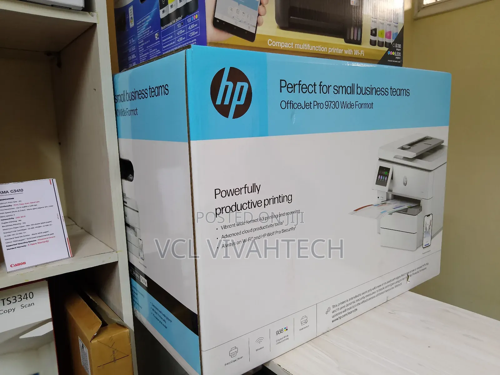 Hp Officejet Pro 9730 A3/A4 Multifunctional Printer