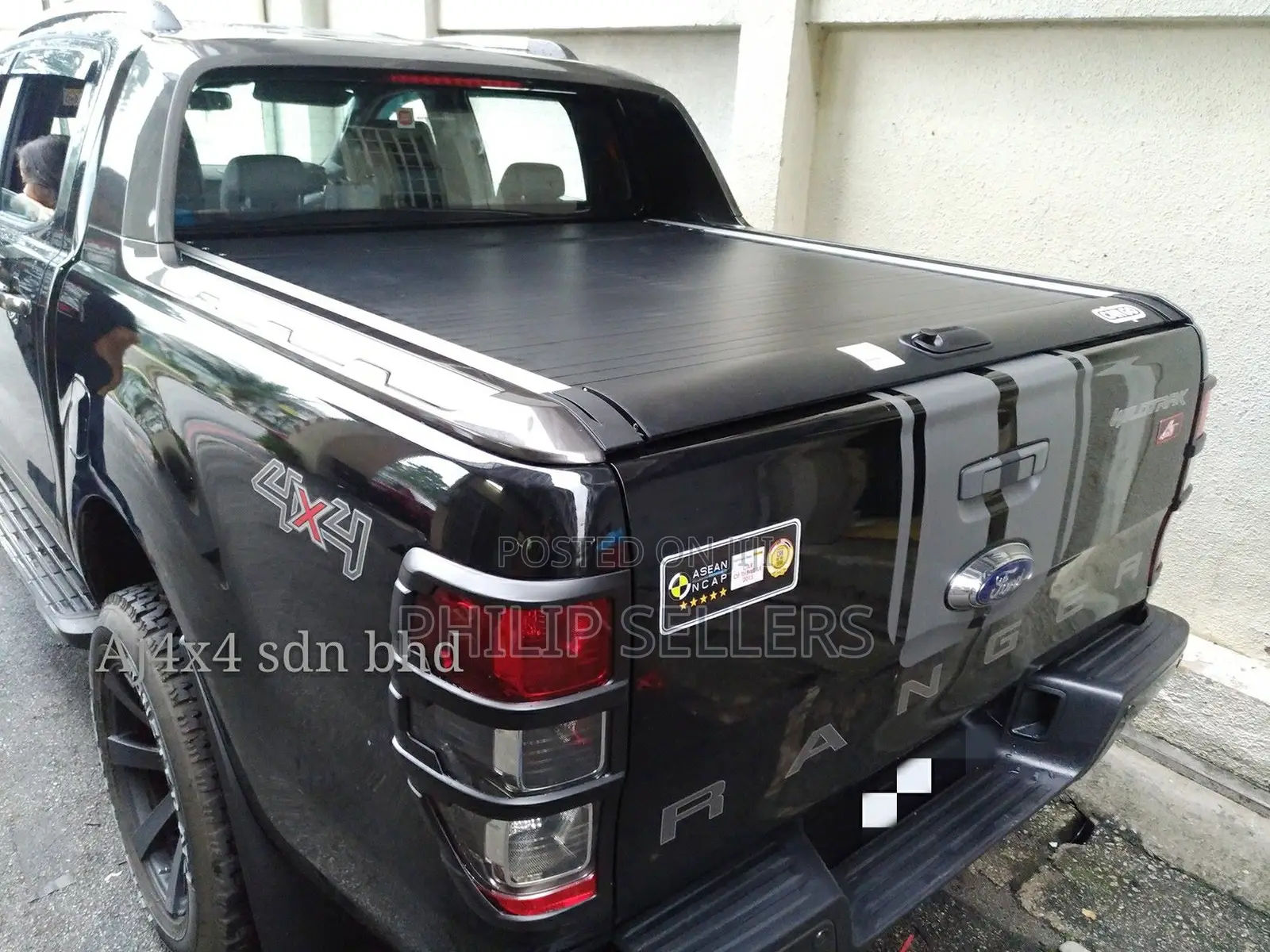 Ranger Wildtrak 2017 Roller Shutter Lip Aluminum M