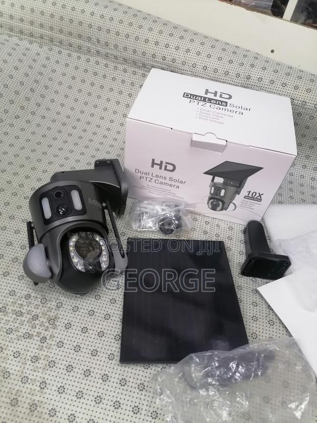 Good*^4g All Simcard-Dual Lens UBOX Solar CCTV 4G