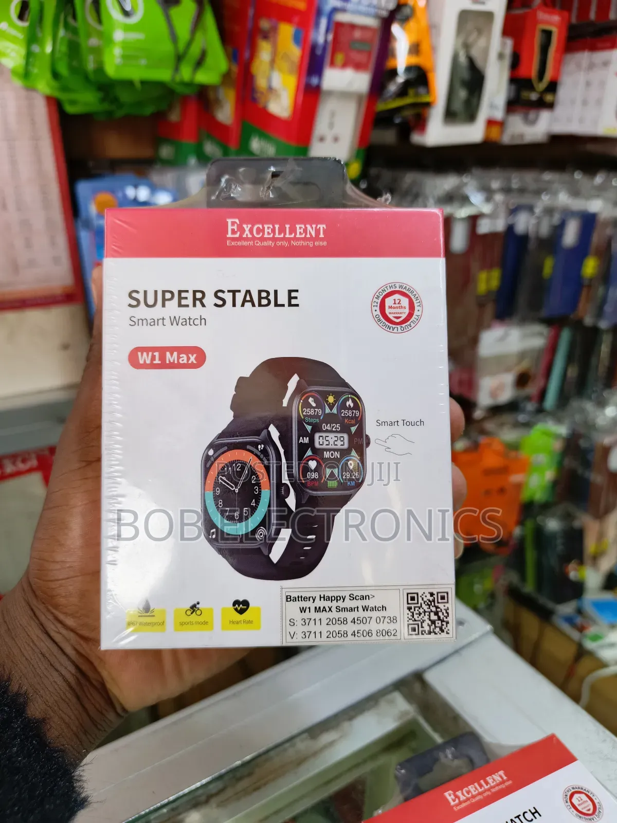 Metallic Smart Watch Latest