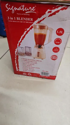 Signature SG-201 3-In1 Blender 1.5L