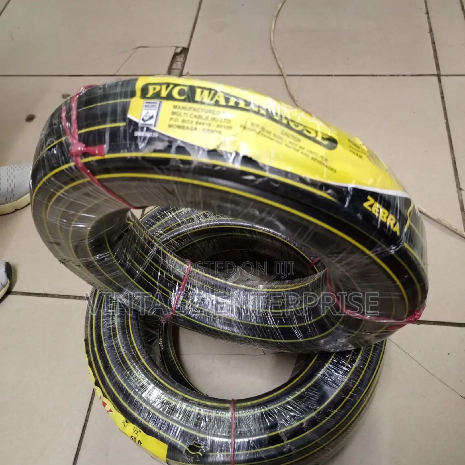 1/2 by 60ft Zebra Hose-Pipes