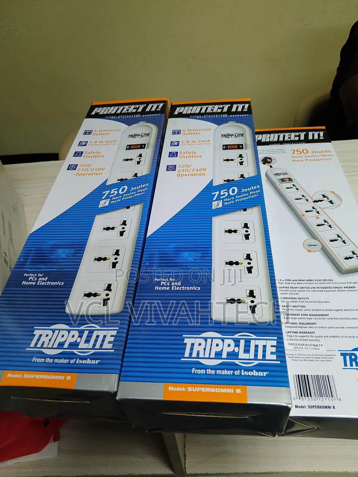 Tripp Lite 6 Way Power Extension
