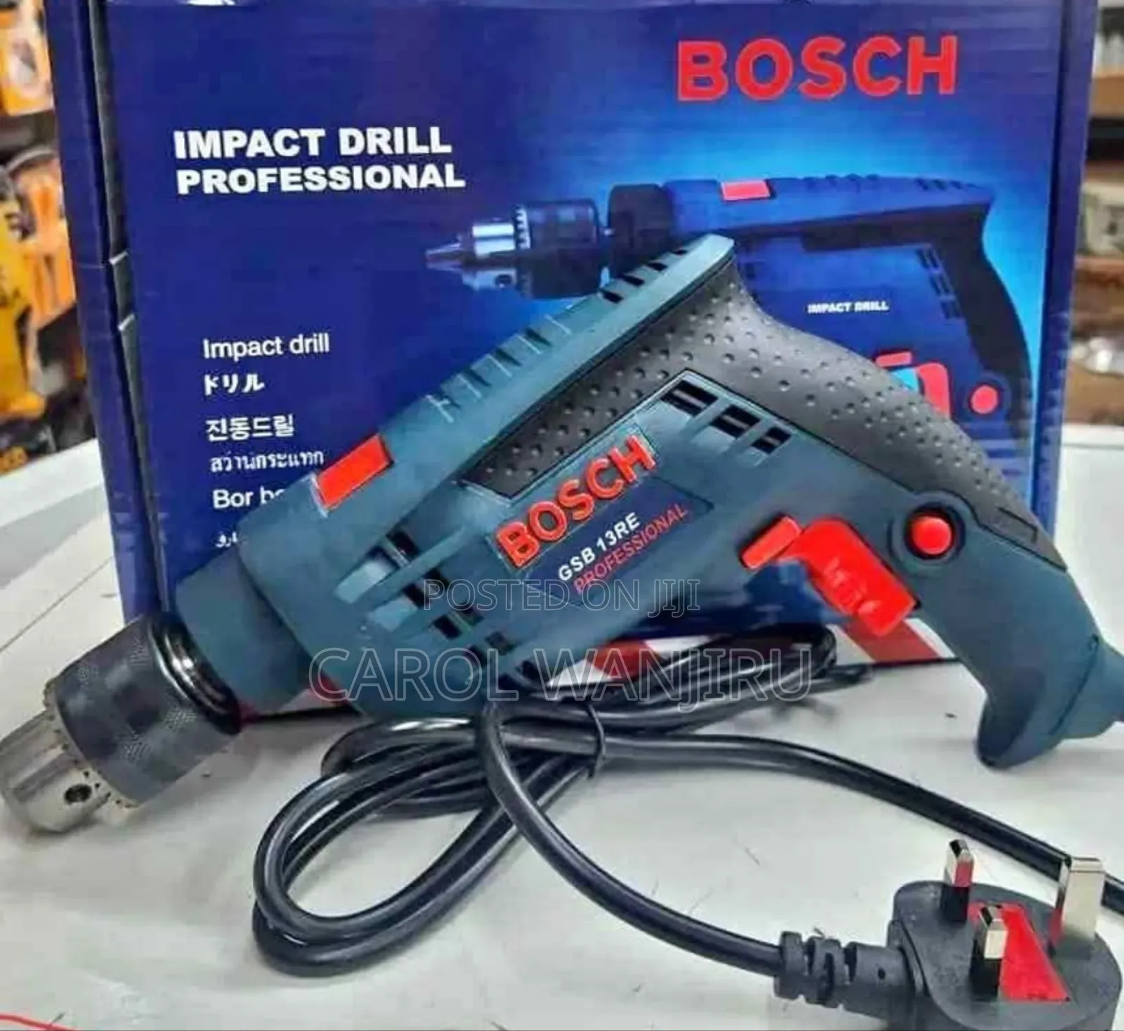 Electric Bosch Drill / Electric Bosch Impact Drill