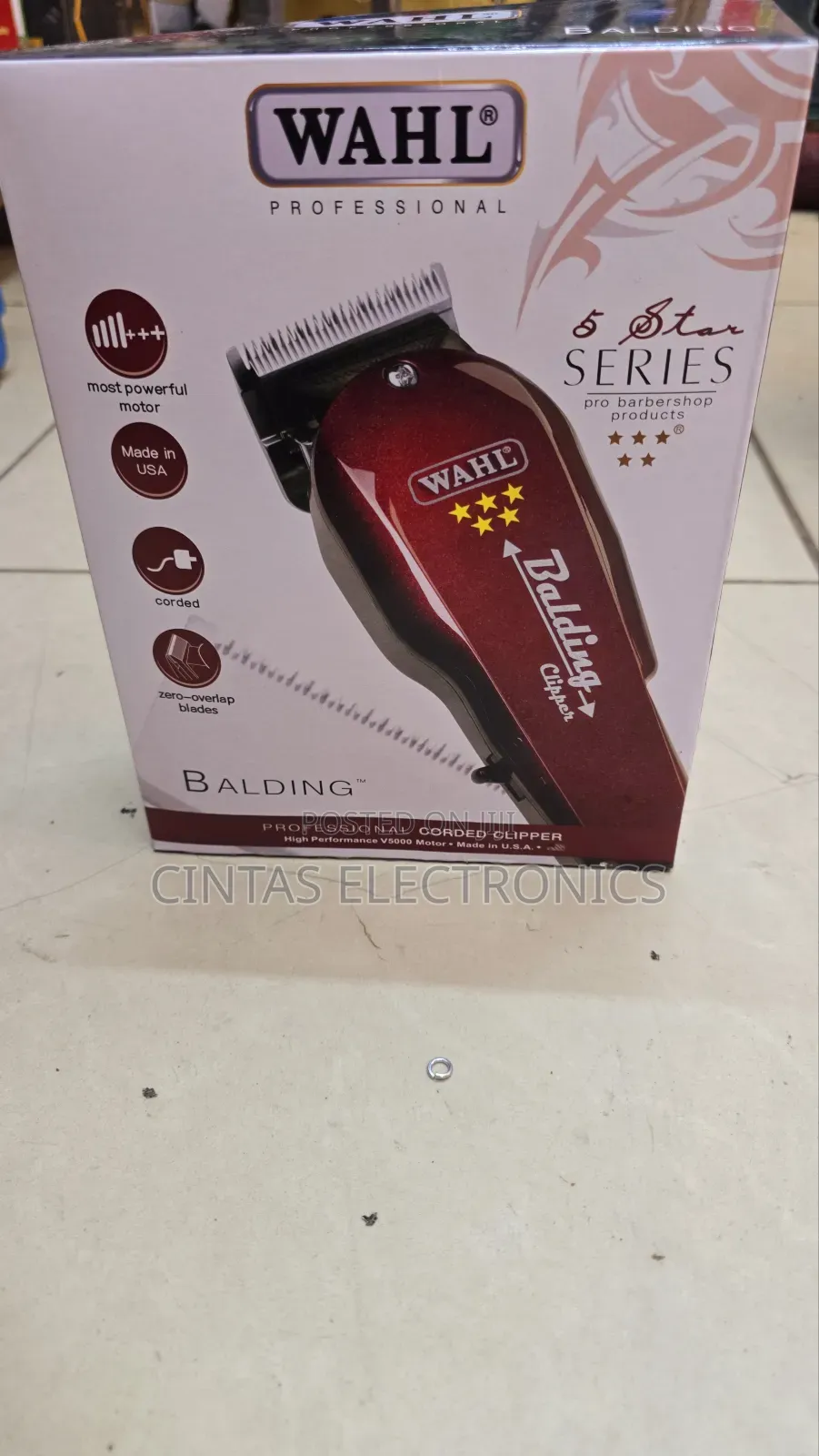 Wahl 5star Series Balding Corded Clipper