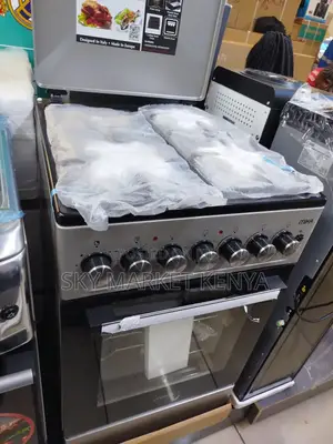 Mika Standing Cooker, 50cm X 60cm, 3 Gas Pipe Burners Plate,