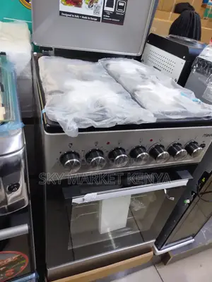 Mika Standing Cooker, 50cm X 60cm, 3 Gas Pipe Burners Plate,