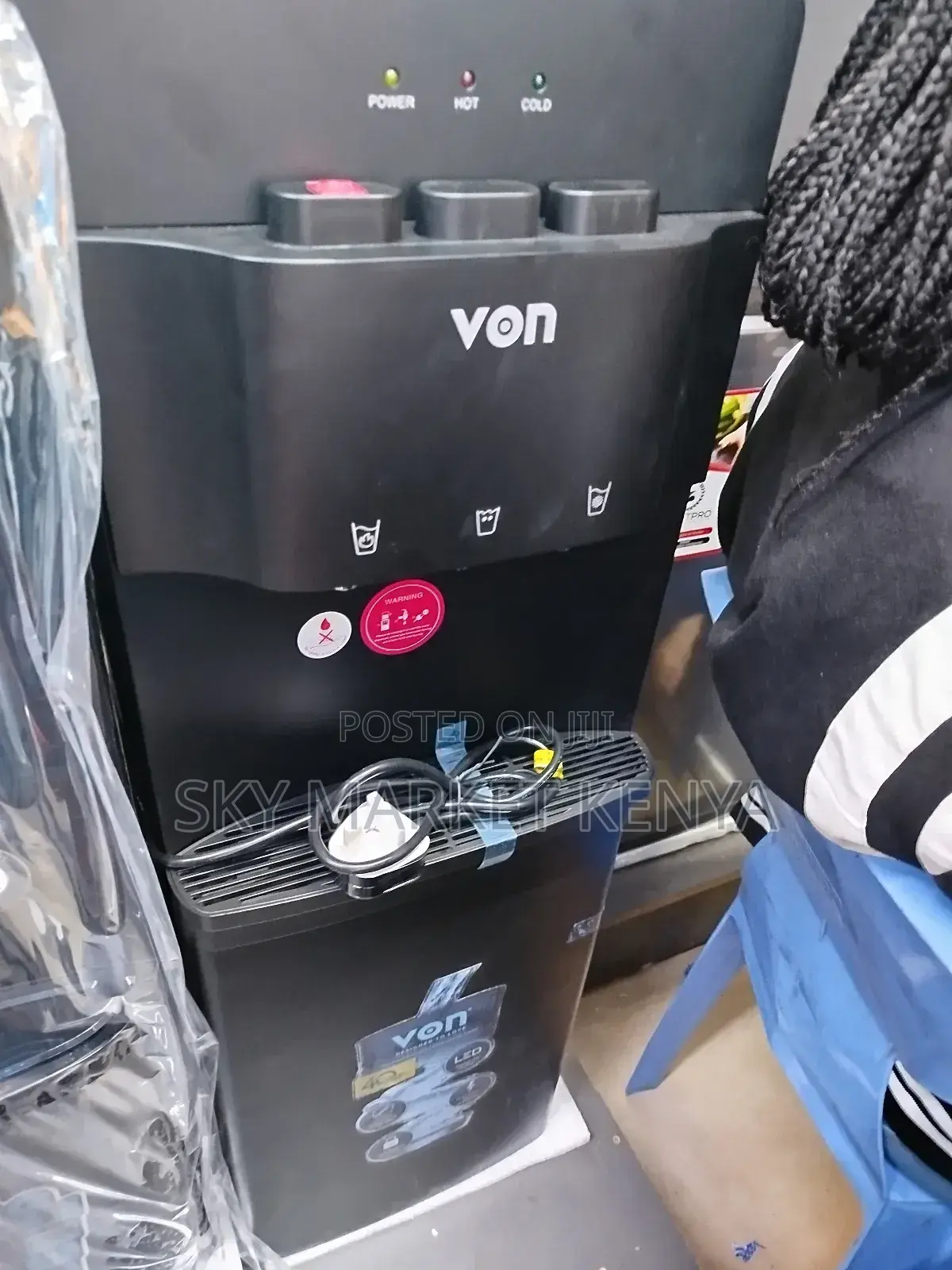 Von 3 Taps Water Dispenser Hot,Cold and Normal