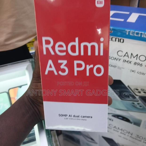 New Xiaomi Redmi A3 Pro 128 GB Black - main view