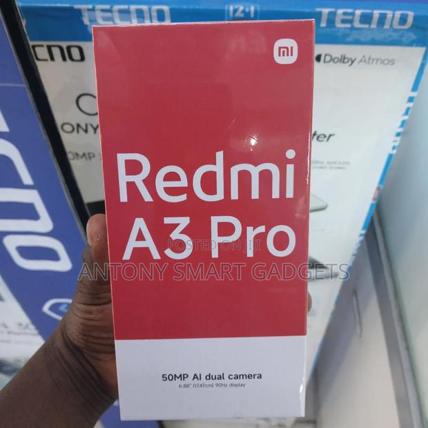 New Xiaomi Redmi A3 Pro 128 GB Black - thumbnail 3