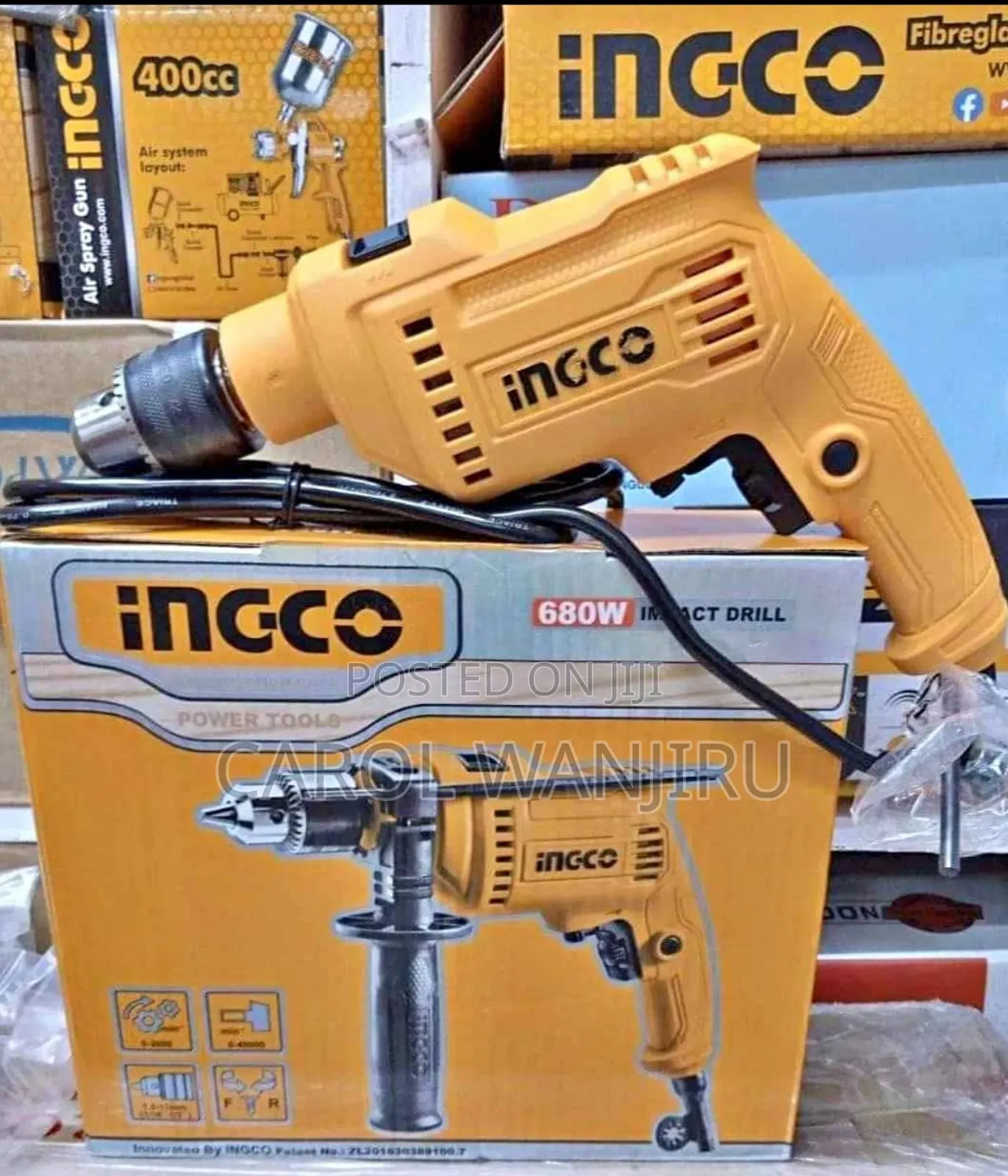 680w Ingco Drill /Ingco Electric Impact Drill