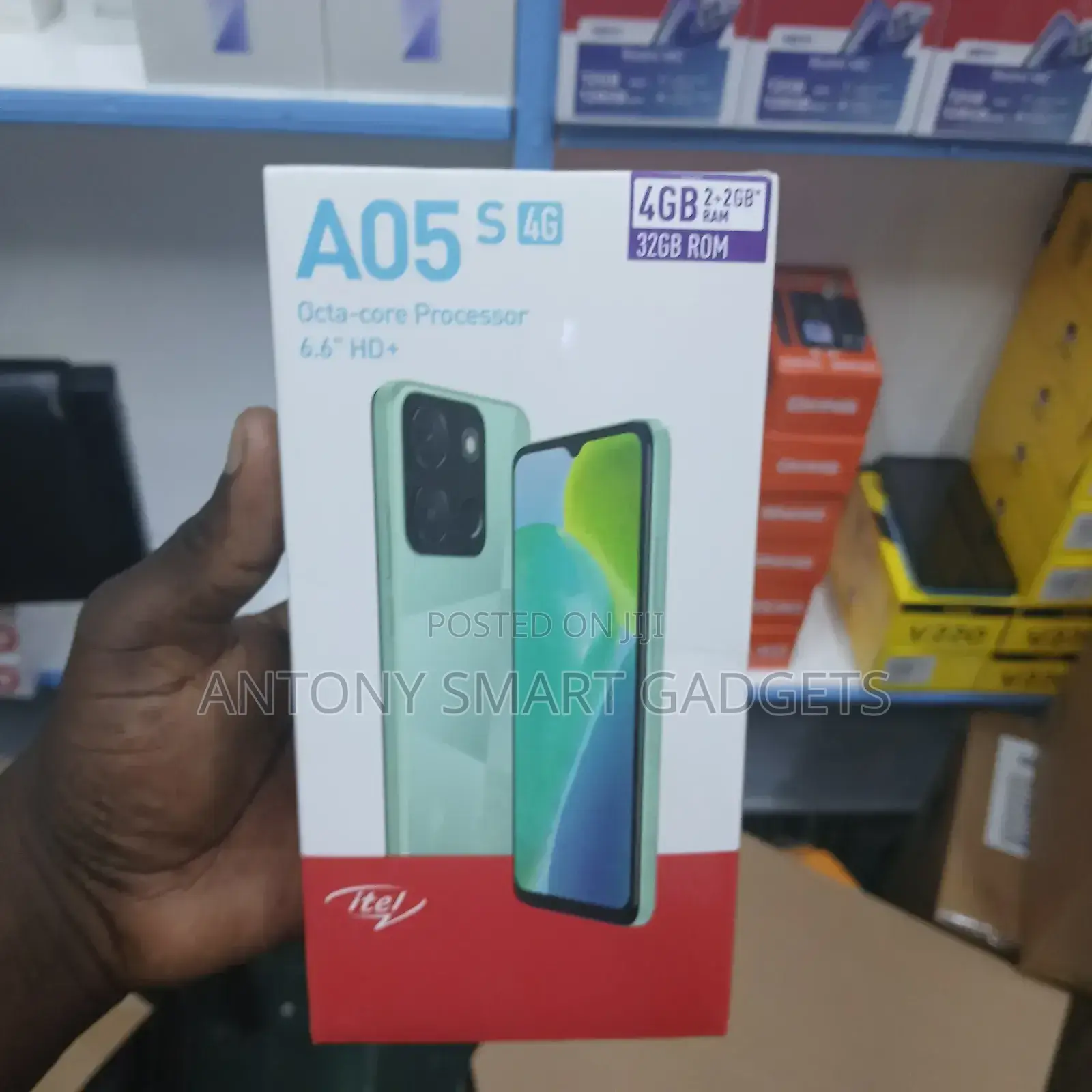 New Itel A05s 32 GB Black