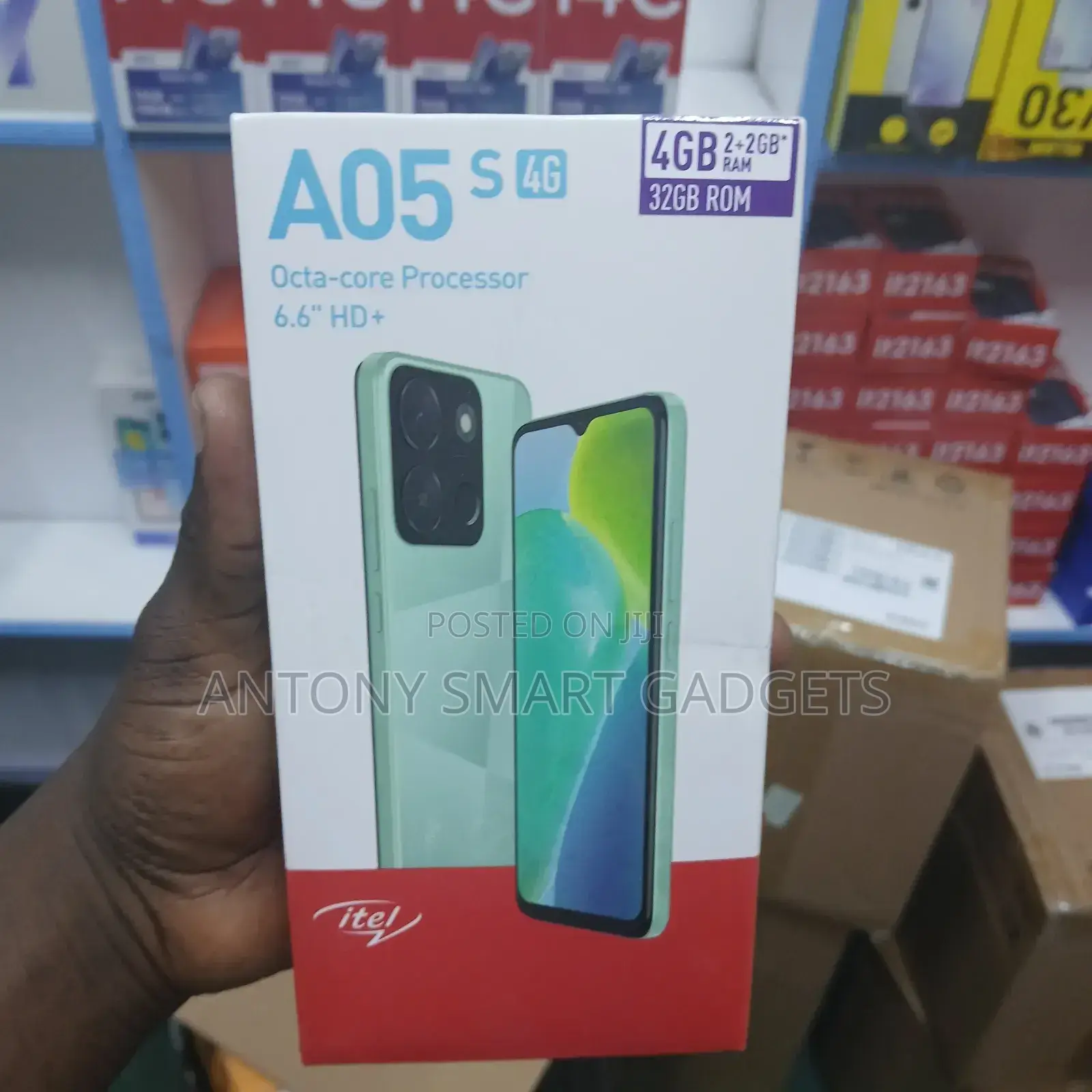 New Itel A05s 32 GB Black