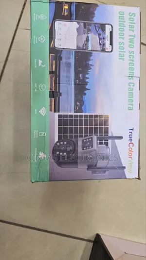 Solar Two Screens Camera Outdoor Solar