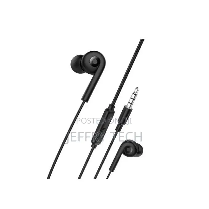 Oraimo OEP-E11 Strong Bass Earphones With Mic - Black