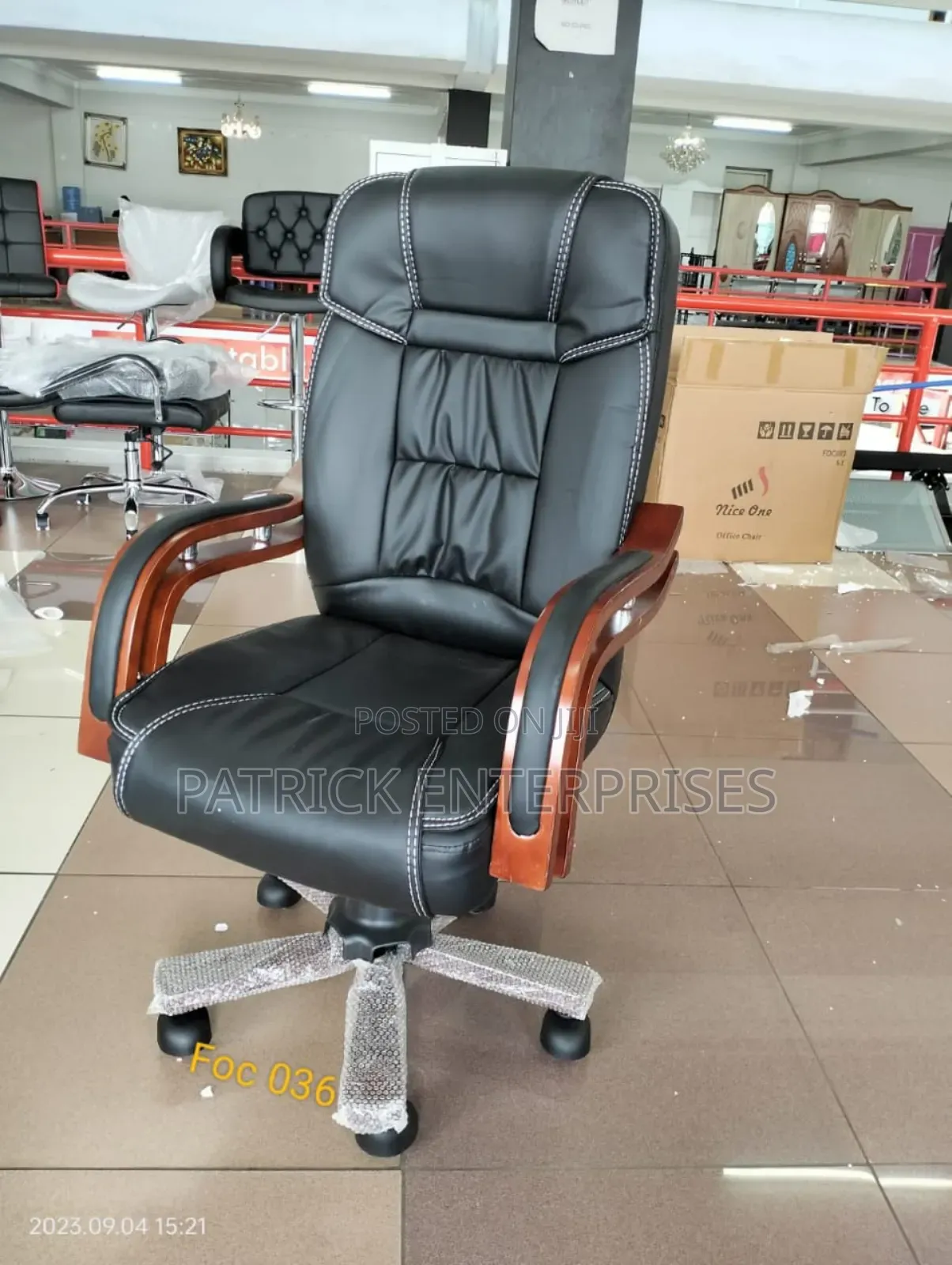 Executive C.E O Office/ Leather Chair