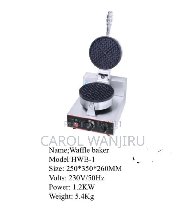 Waffle Maker Machine/ Commercial Single Waffle Maker - main view