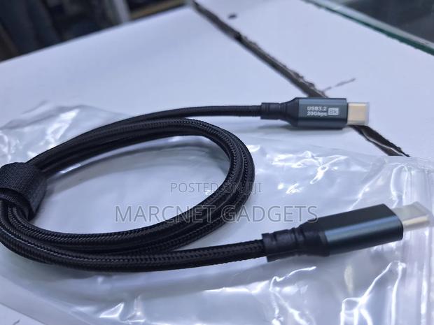  Usb Type C Gen 3.2 Cable 20GBPS Brainded High Quality