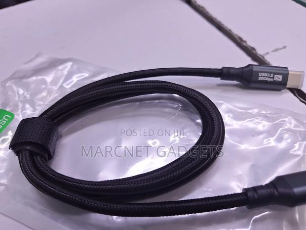  Usb Type C Gen 3.2 Cable 20GBPS Brainded High Quality - thumbnail 2