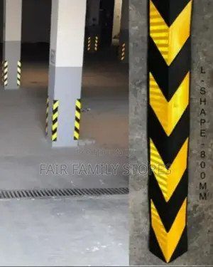 Rubber Corner Guard - Height 800mm, Sides 100cm X 10cm,