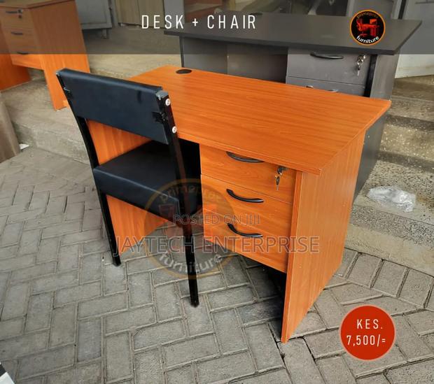 Office Desk and Chair - main view