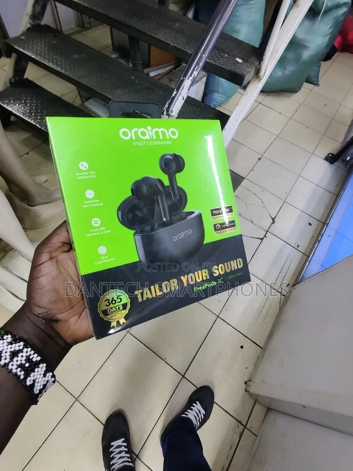 Oraimo Freepods 3c.Oeb-e104dc.Earbuds.