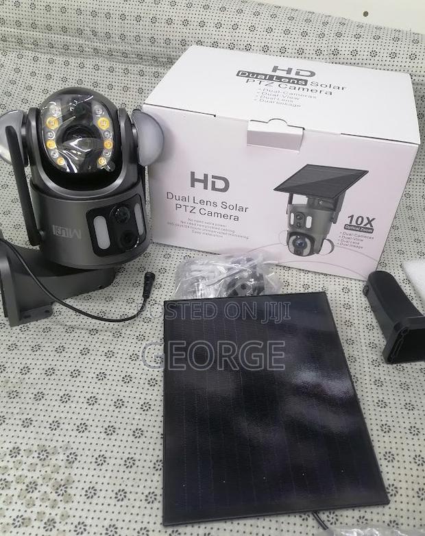 Brillant 4MP Dual Lens PTZ Camera 4g Solar - main view