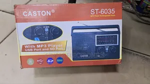 Caston St-6035 MP3 Player Rechargeable Radio