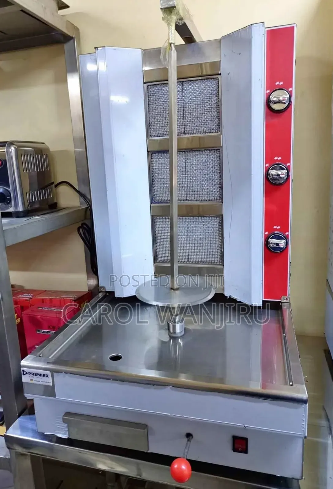 3 Burner Shawarma Machine/ Professional Shawarma Machine