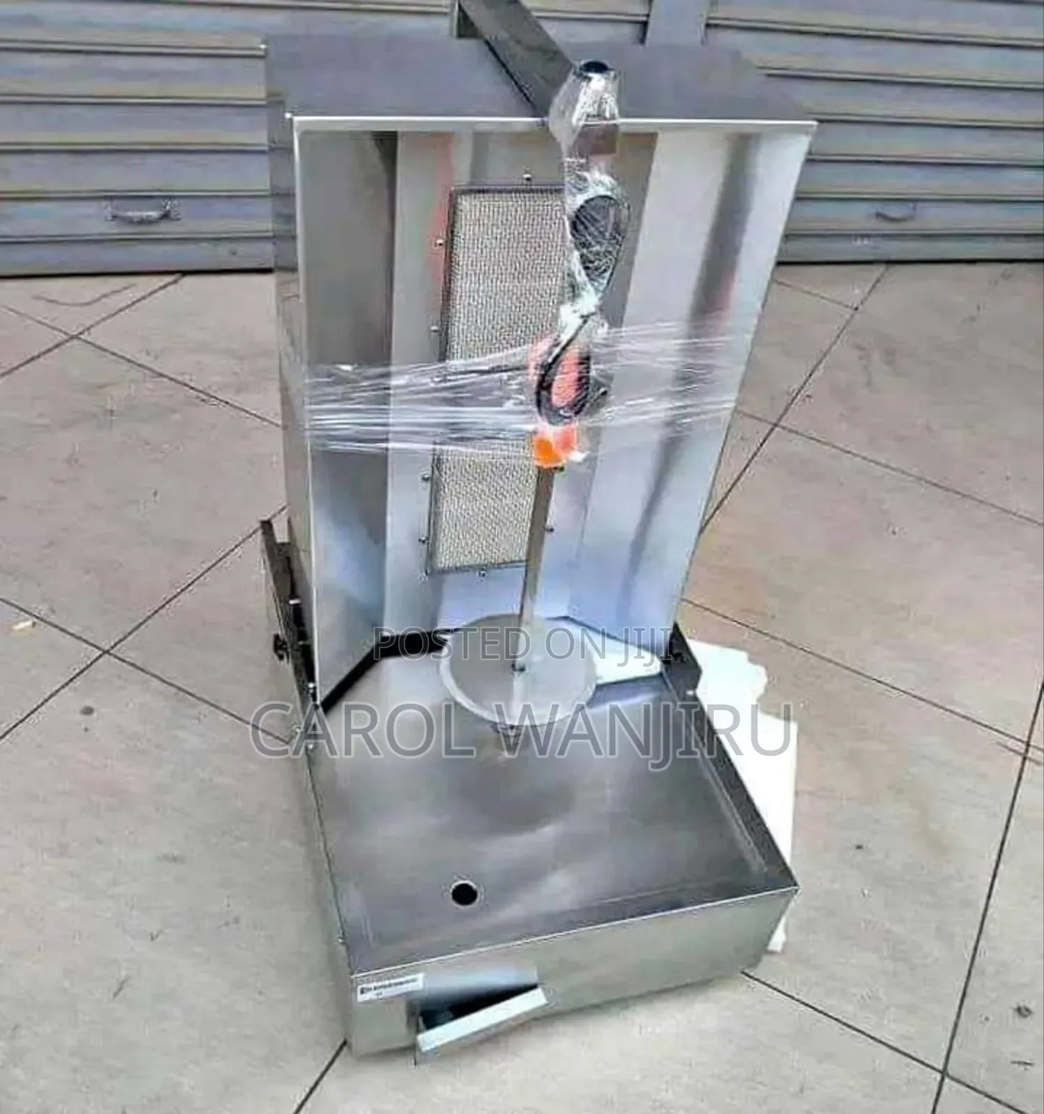 Modern 2 Burner Shawarma Machine/ Gas 2 Burner Shawarma