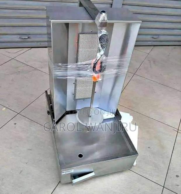 Modern 2 Burner Shawarma Machine/ Gas 2 Burner Shawarma - main view