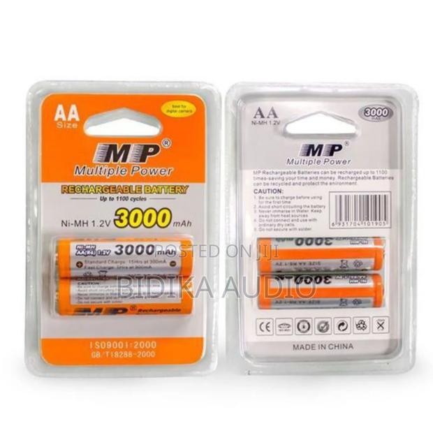 Multiple Power Aa 1.2v 3000mah Rechargeable Batteries