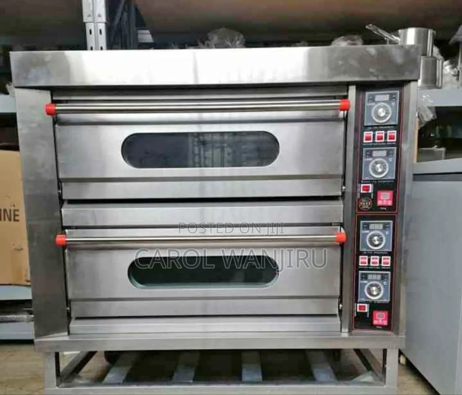 2 Deck 4 Tray Commercial Oven