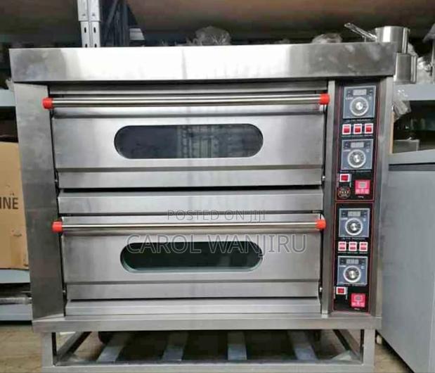 2 Deck 4 Tray Commercial Oven - main view