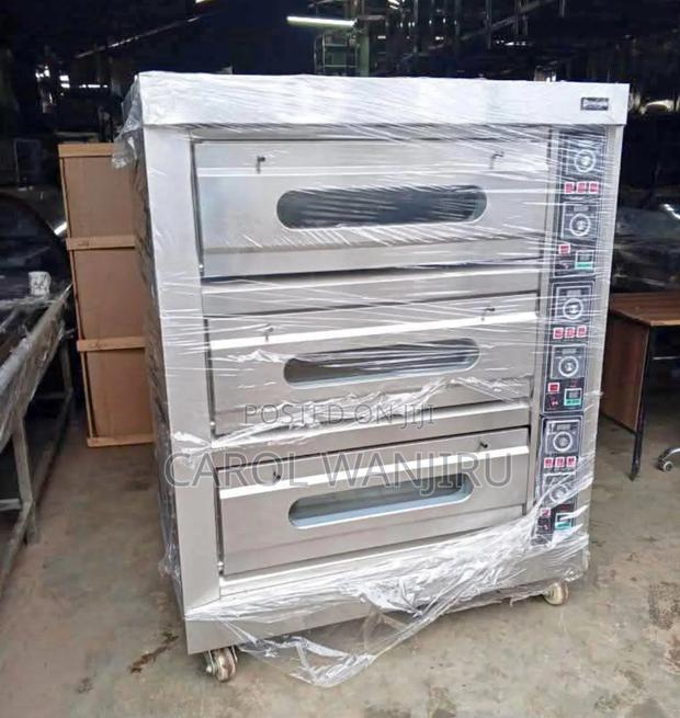 3 Deck 9 Tray Commercial Oven Machine/ Modern Commercial