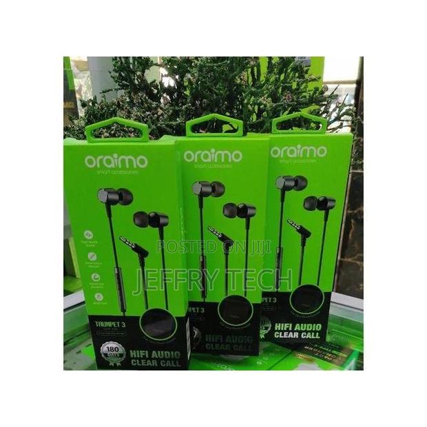 Oraimo 1 Trumpet 3 HIFI E-40 Audio in-Ear Earphone With Mic - main view