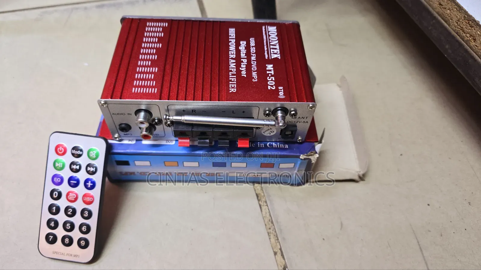 Hi-Fi Stereo Amplifier 12V