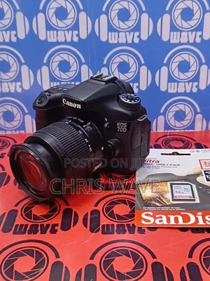 Canon 70D Professional Camera With Free Card