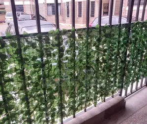 Green Decor With Green Fences