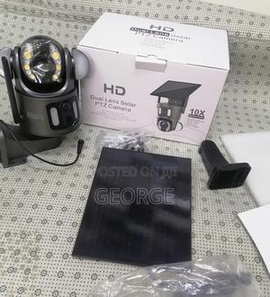 UBOX Imported 4MP Dual Lens PTZ Camera 4g Solar - thumbnail 2