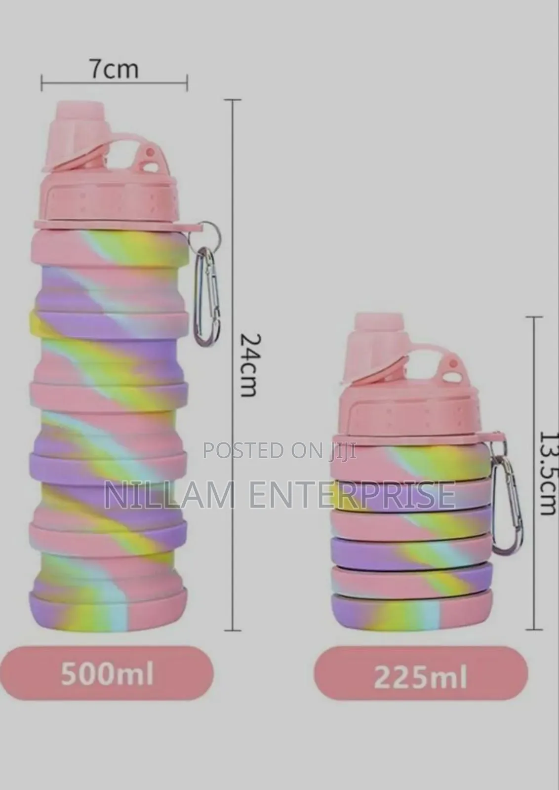 Collapsible/Space Saver Water Bottle*
